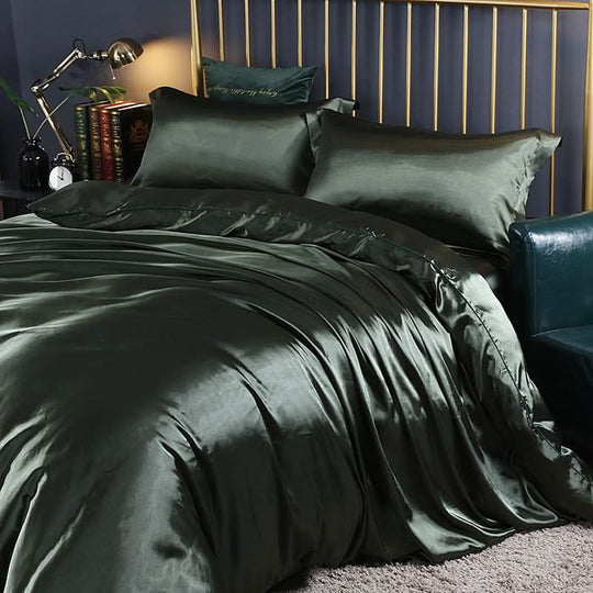 Bettwäsche Set 4-teilig für Schlafzimmer im Luxuriösen Stil 155x220, 135x200, 200x220, 200x200 5