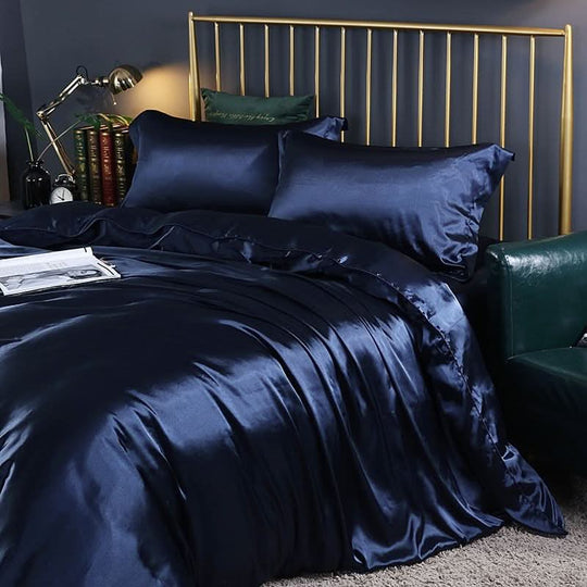 Bettwäsche Set 4-teilig für Schlafzimmer im Luxuriösen Stil 155x220, 135x200, 200x220, 200x200 8