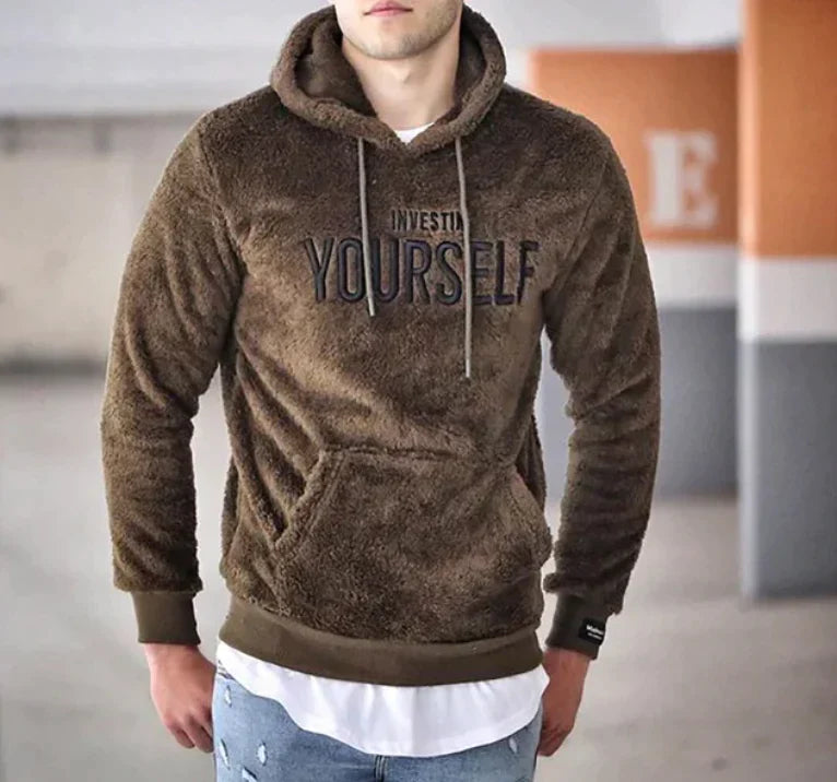 Variant image for Herren Kapuzenpullover Oversized Baumwolle Casual Zip Hoodie-25