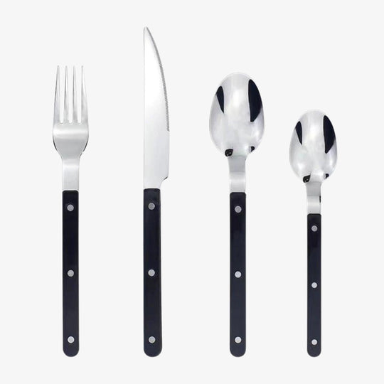 Bistro Besteckset 24-teilig für 6 Personen mit Stilvollem Design 0