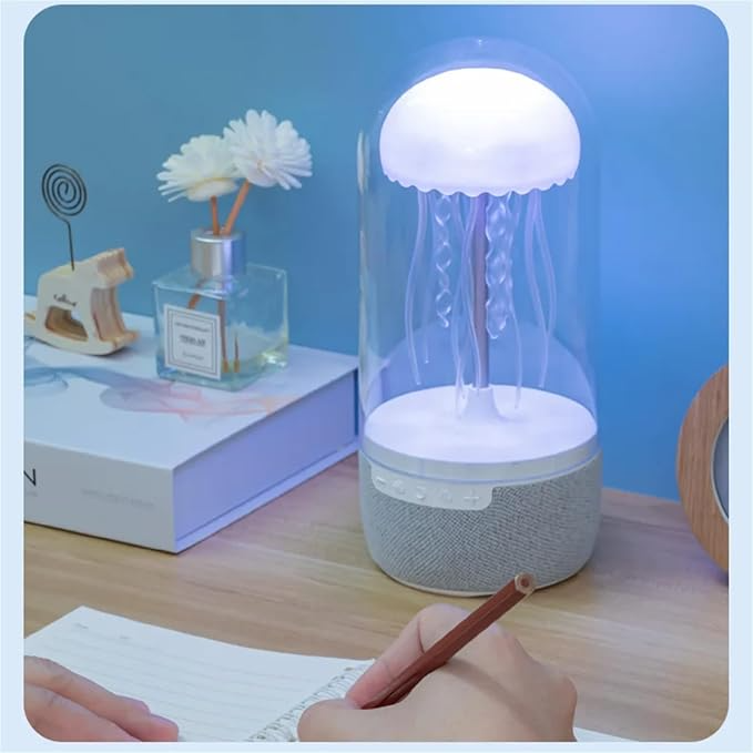 Bluetooth Lautsprecher Quallen Design Mit Neonlichtern Für Musikliebhaber 2