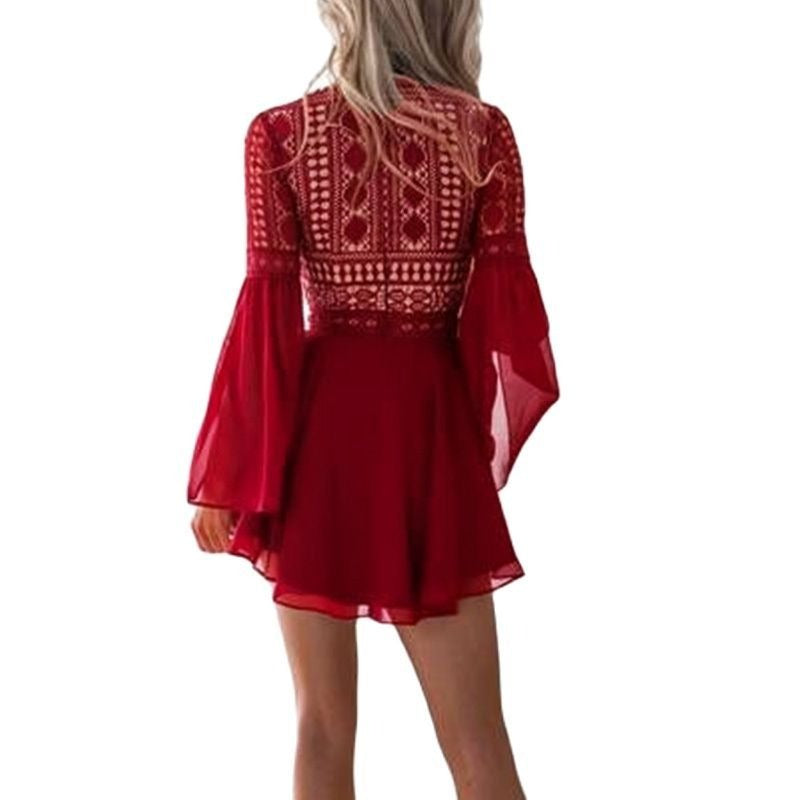 Boho Chic Spitzenkleid