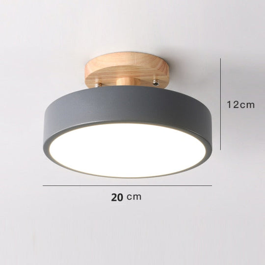 Bunte LED Deckenleuchte im Nordischen Stil für Wohnzimmer und Essbereiche 9