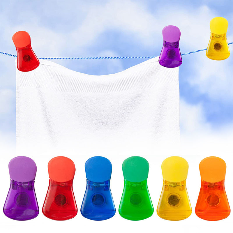 Bunte Magnetclips Für Lebensmittelorganisation Und Kreative Projekte 1