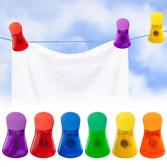 Bunte Magnetclips Für Lebensmittelorganisation Und Kreative Projekte 1
