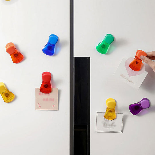 Bunte Magnetclips Für Lebensmittelorganisation Und Kreative Projekte 4