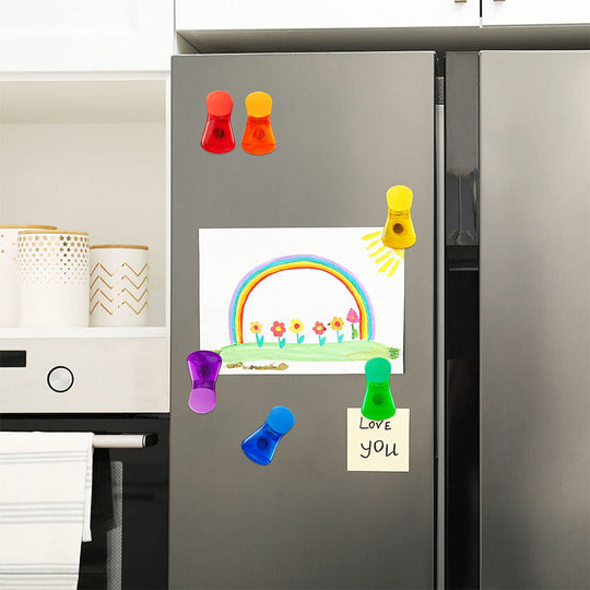 Bunte Magnetclips Für Lebensmittelorganisation Und Kreative Projekte 6