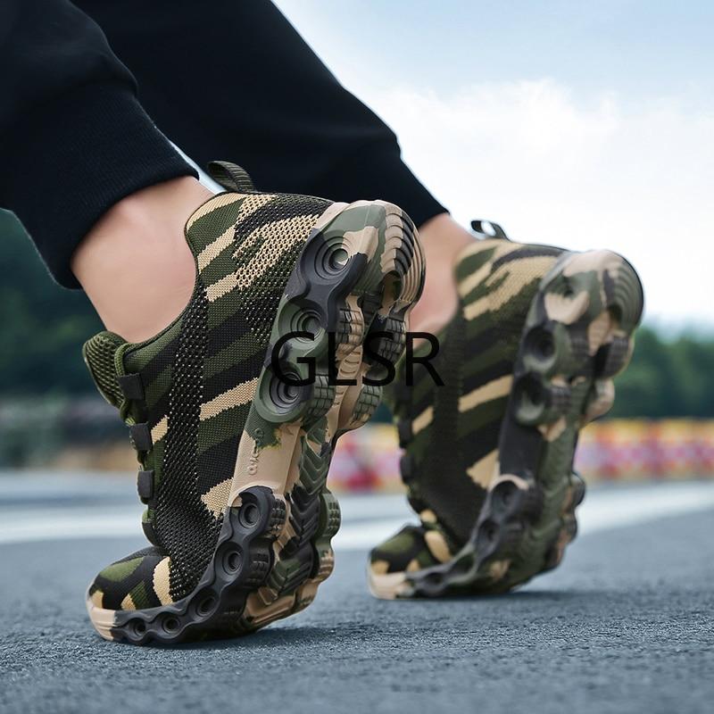 Camouflage Atmungsaktive Turnschuhe