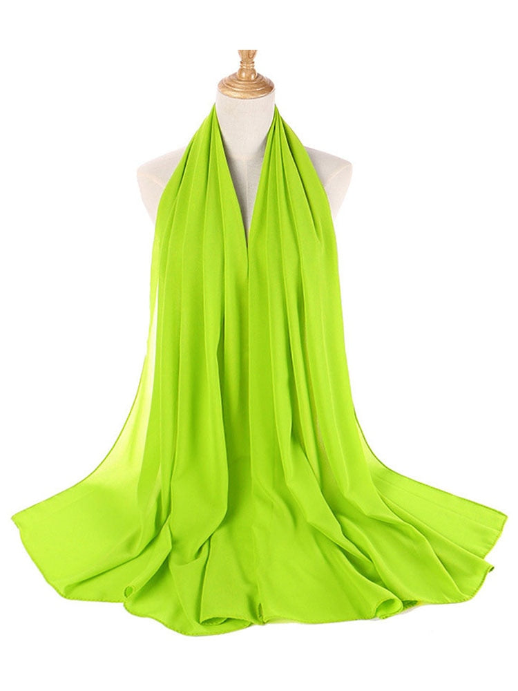 Chiffon Hijab Stirnband