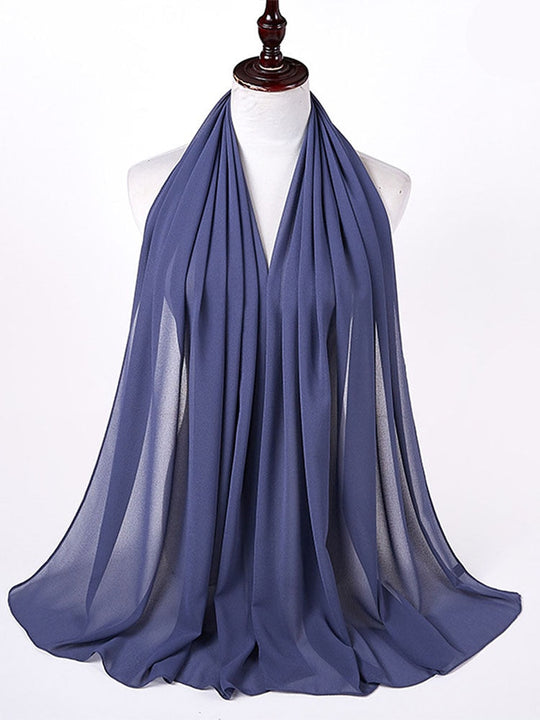 Chiffon Hijab Stirnband