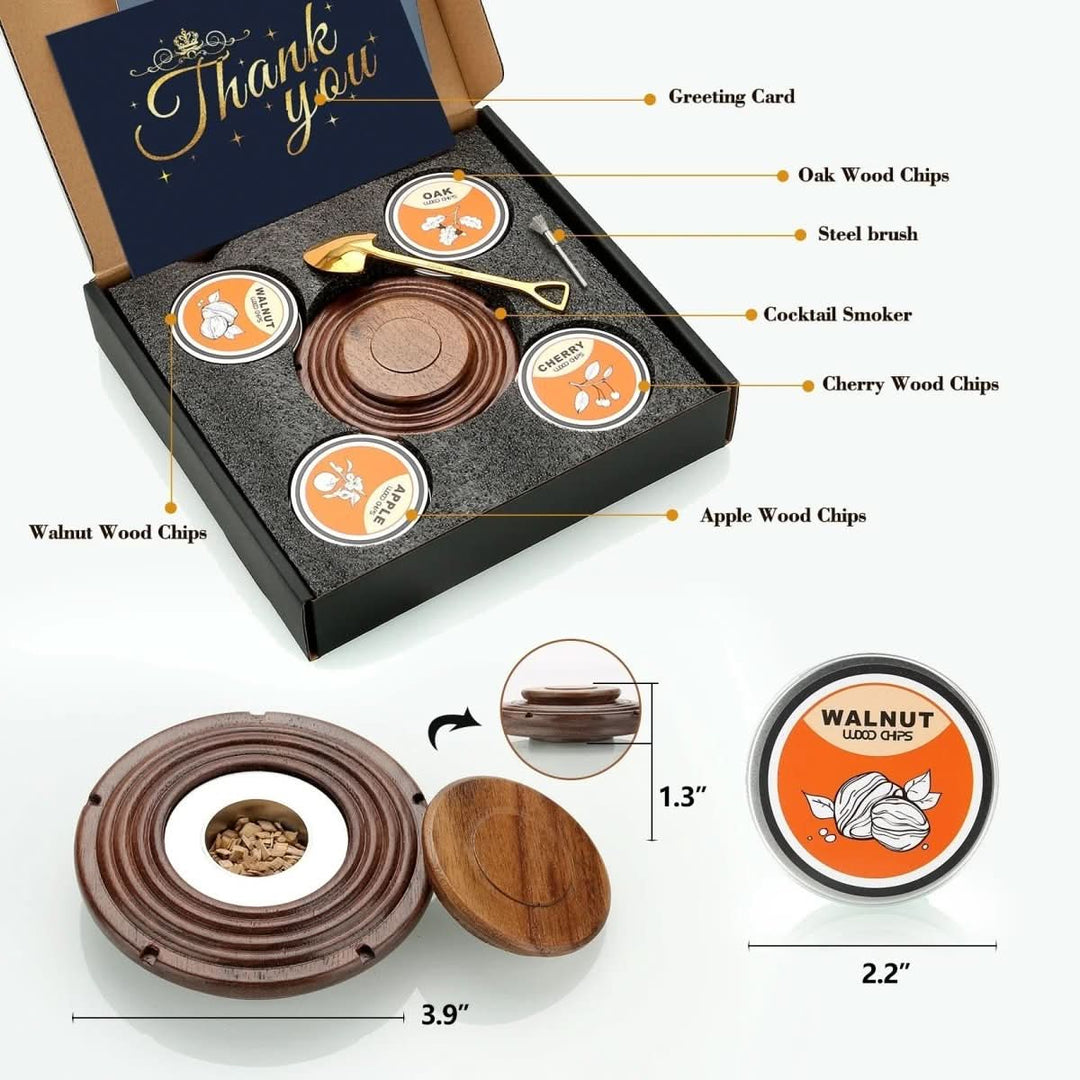 Cocktail-Räucherset für Whiskey und Bourbon 2