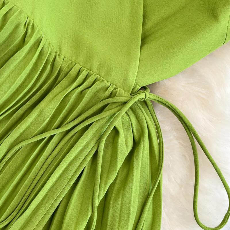 Damen A-Linien-Sonnenkleid