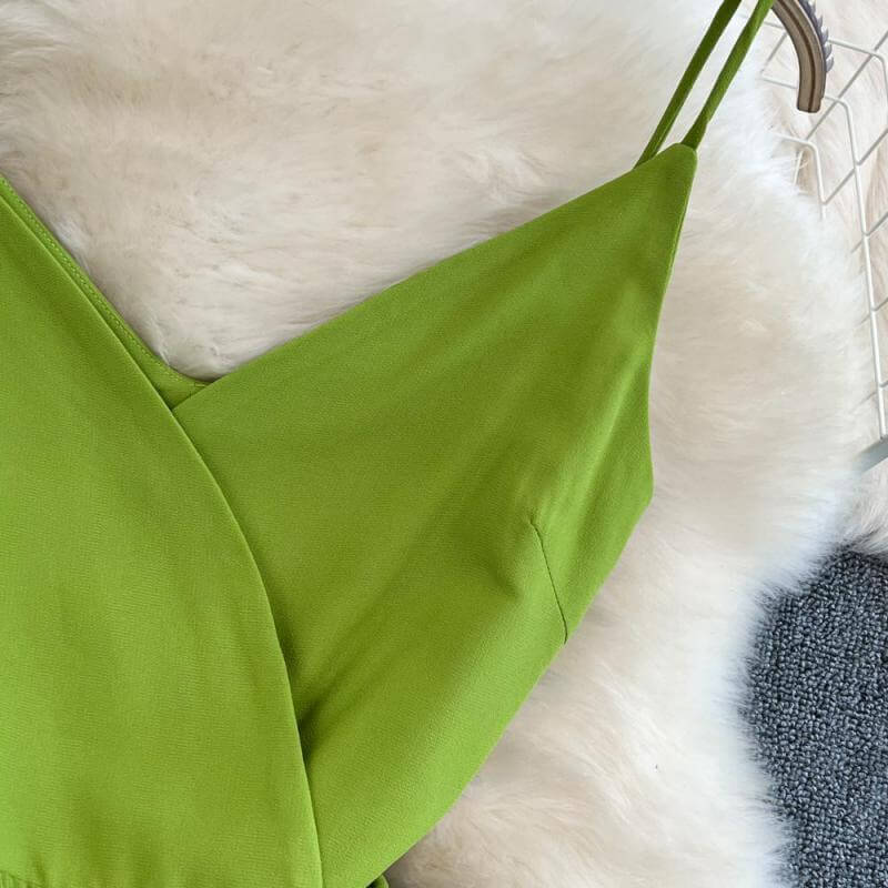 Damen A-Linien-Sonnenkleid