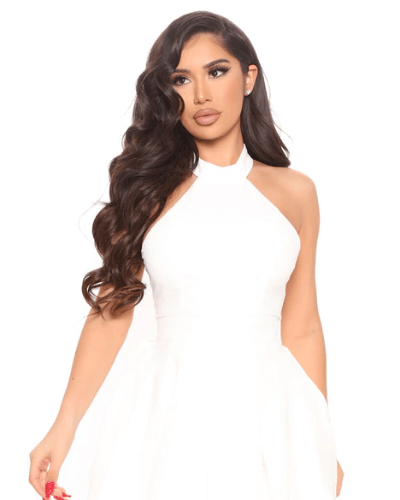 Damen Elegantes Sommerkleid