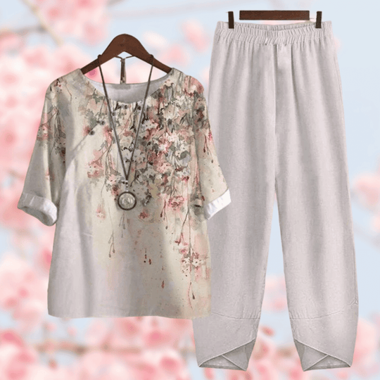 Damen-Loungewear | Bequeme Passform | Zweiteiliges Set | Zeitloser Schnitt 5