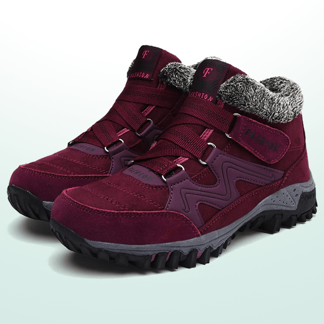 Damen-Winterstiefel mit orthopädischer Unterstützung, warm und wasserdicht 3