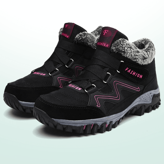 Damen-Winterstiefel mit orthopädischer Unterstützung, warm und wasserdicht 4