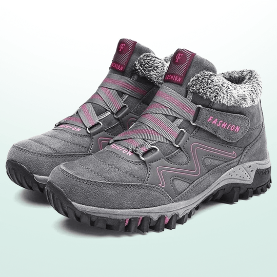 Damen-Winterstiefel mit orthopädischer Unterstützung, warm und wasserdicht 5