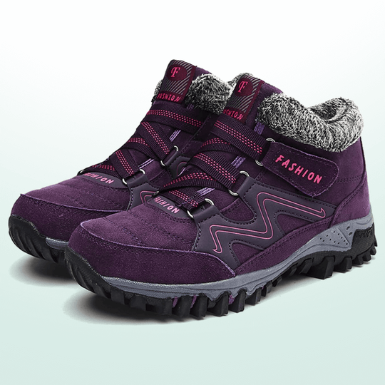 Damen-Winterstiefel mit orthopädischer Unterstützung, warm und wasserdicht 6