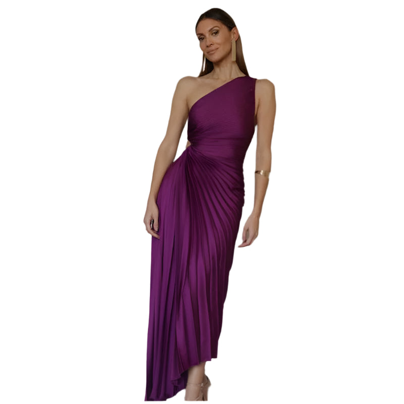 Damen Abendkleid Elegante Stil Hochwertige Stoffe 0