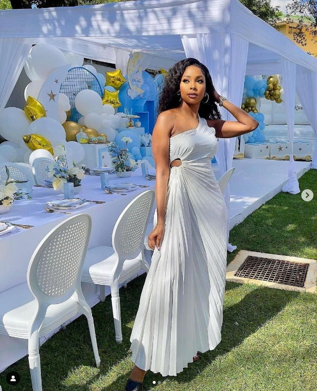 Damen Abendkleid Elegante Stil Hochwertige Stoffe 5