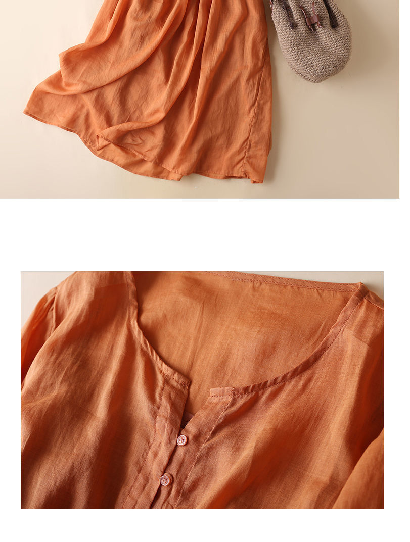 Damen Bohemian Kleid mit Baumwolle und Leinen 5