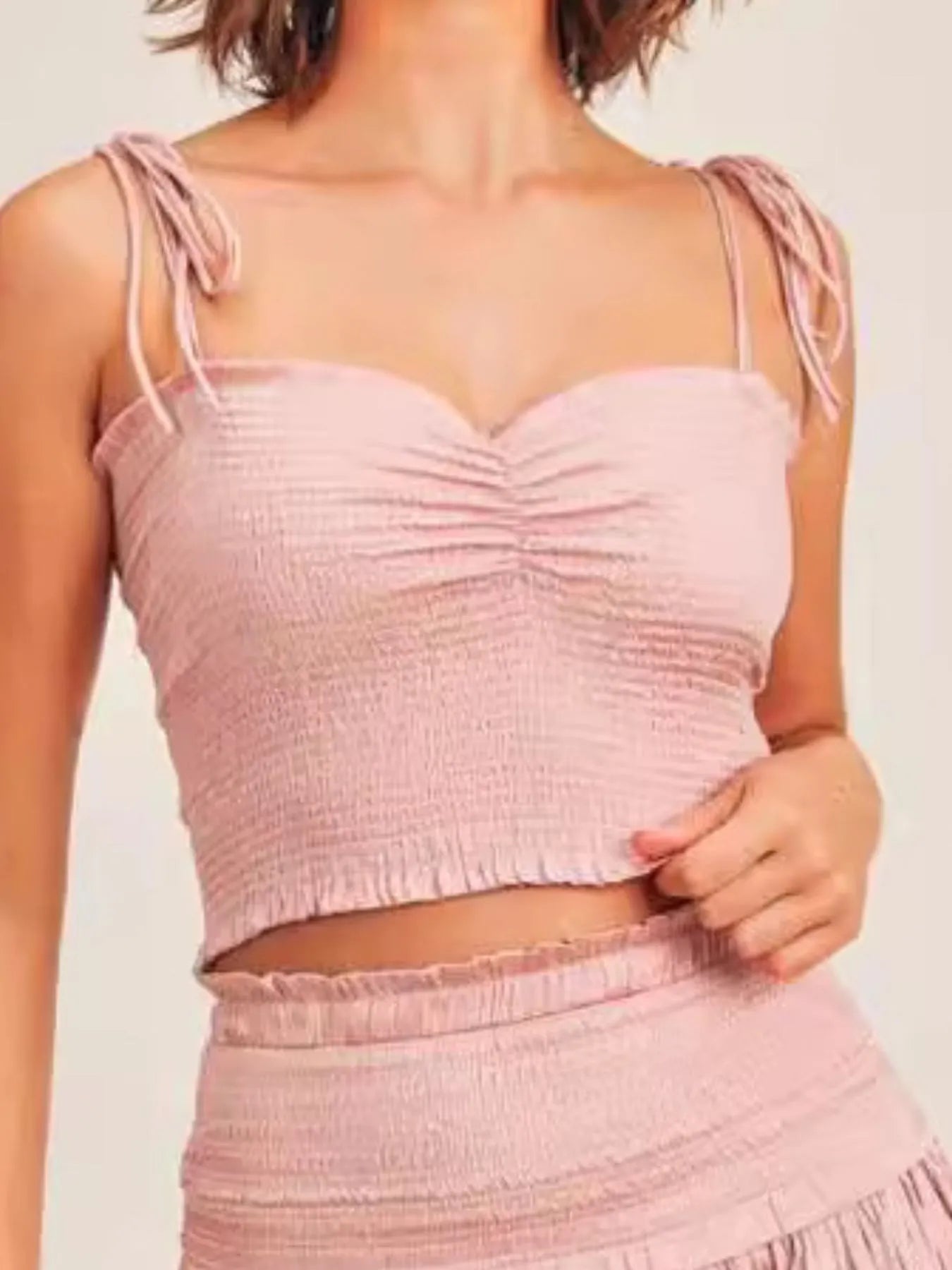 Damen Cami und Rock Set mit Herz-Ausschnitt 4