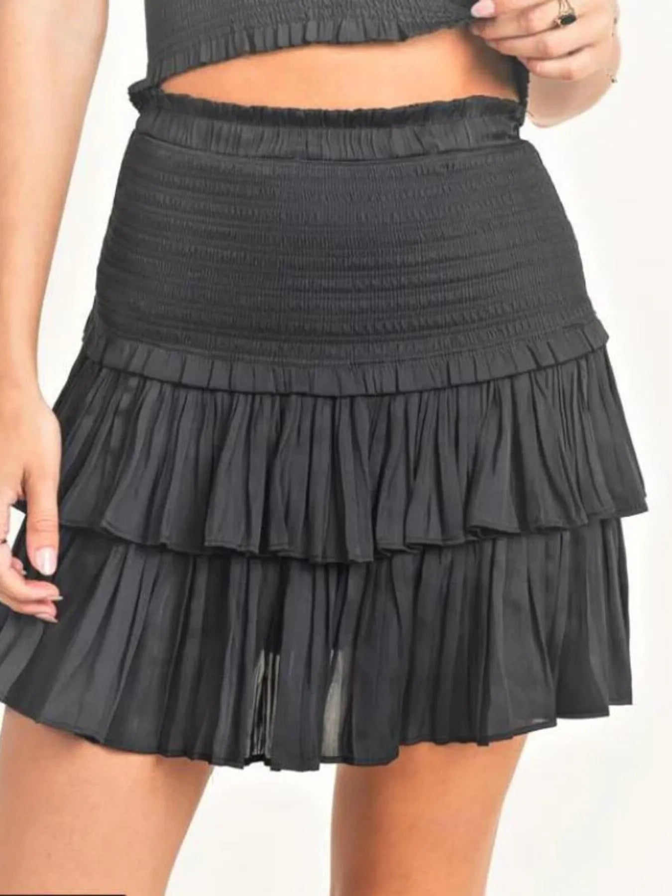 Damen Cami und Rock Set mit Herz-Ausschnitt 8