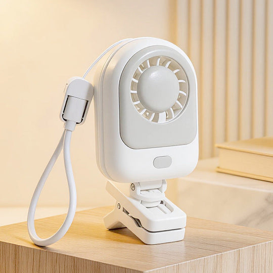 Damen Clip-Ventilator Leise mit Verstellbarem Neigungswinkel 0