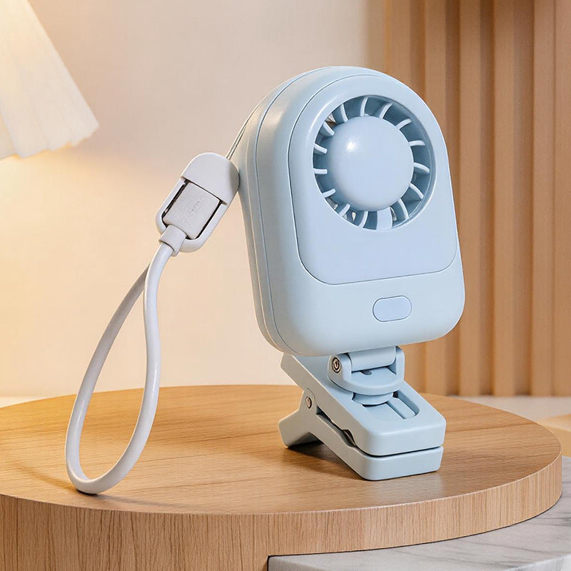 Damen Clip-Ventilator Leise mit Verstellbarem Neigungswinkel 7