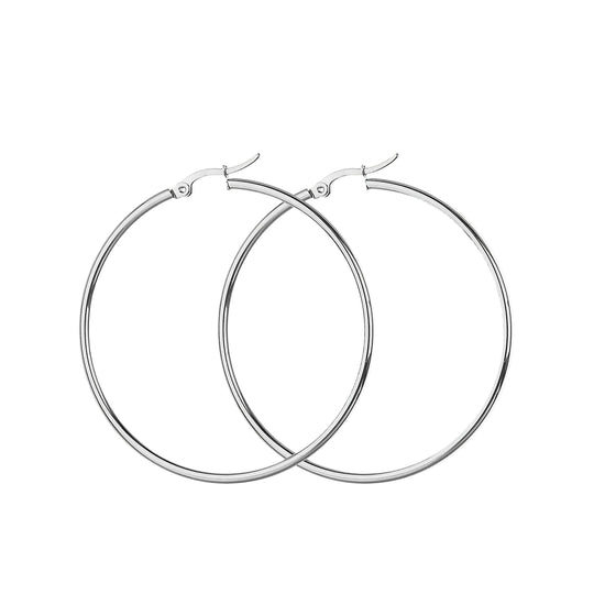 Damen Creolen im minimalistischen Stil 0