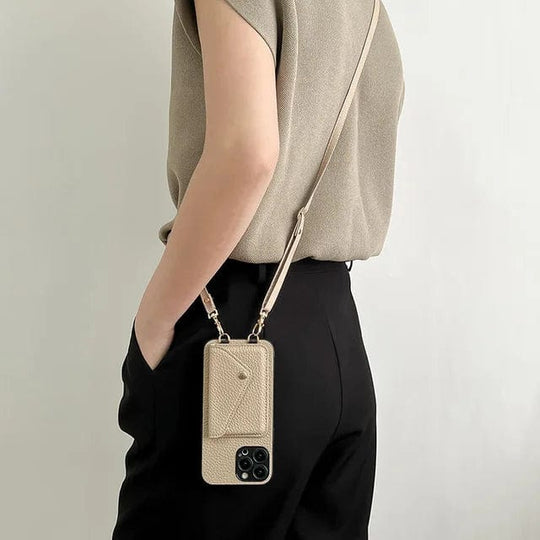 Damen Crossbody Handyhülle mit verstellbarem Band 2