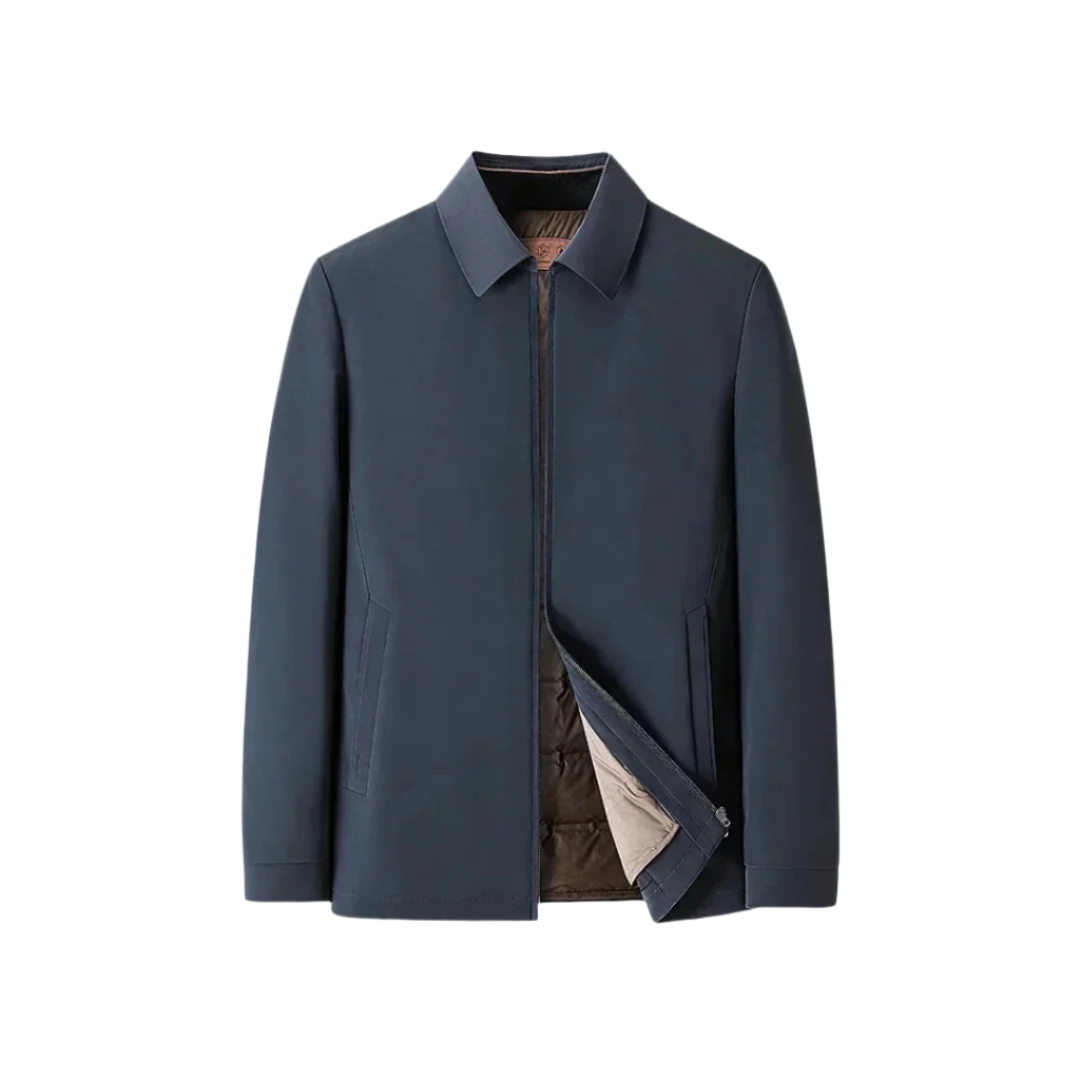 Damen Daunenjacke mit Kapuze und Reißverschluss, Leichtes Nylon, Reguläre Passform 1