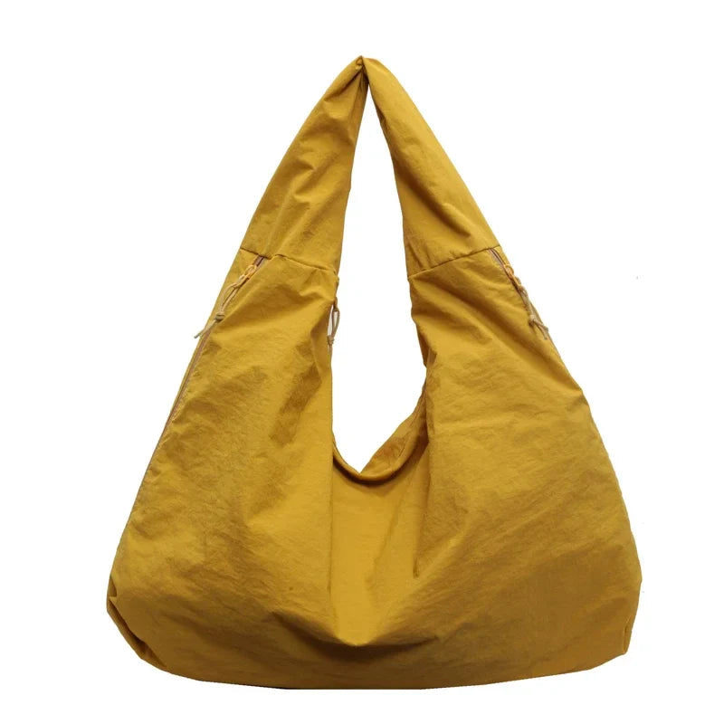 Damen Handtasche Minimalistisch Flexibles Material Große Umhängetasche 9