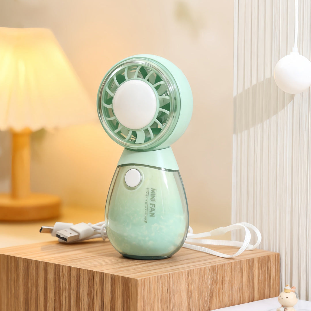 Damen Handventilator Tierdesign Ergonomisch USB Aufladbar Kompakt 4
