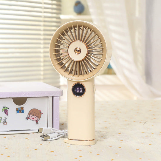 Damen Handventilator Tragbar Mit USB-Ladefunktion Modernes Design 7