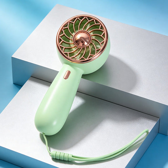 Damen Handventilator Tragbar mit Stilvollem Design 0