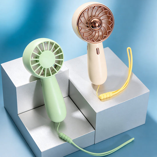 Damen Handventilator Tragbar mit Stilvollem Design 5