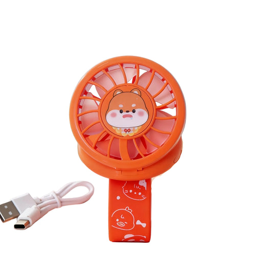 Damen Handventilator Tragbar mit Tierdesign für Unterwegs 0