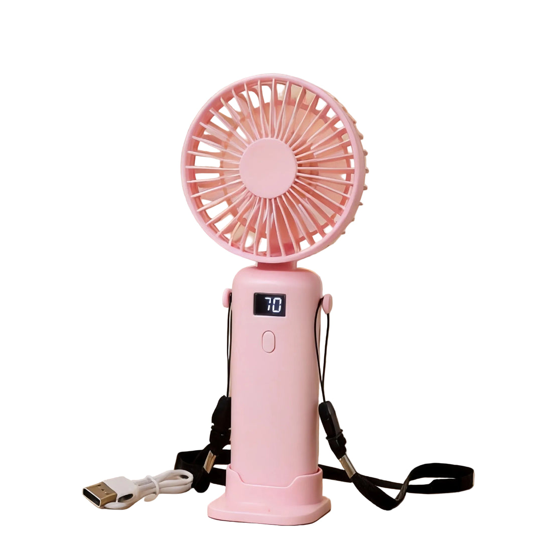 Damen Handventilator Tragbar mit USB-Ladefunktion Modernes Design 4