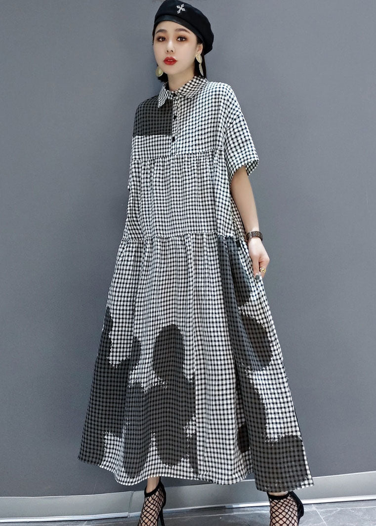Damen Hemdkleid mit Peter-Pan-Kragen 1