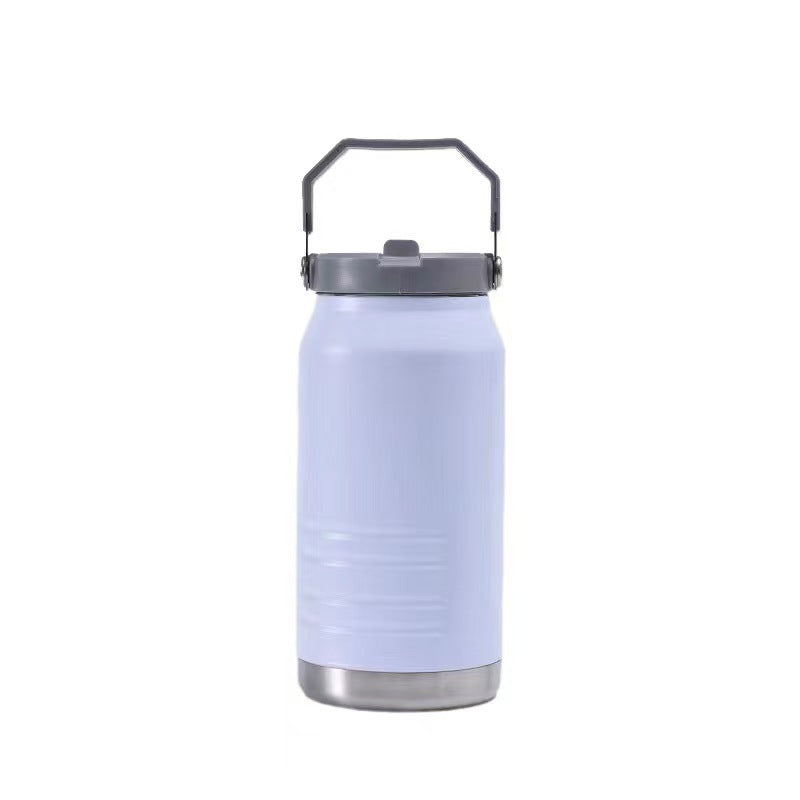 Damen Isolierflasche XL Mit Stabilem Tragegriff - Thermosflasche Für Heiße Und Kalte Getränke 4