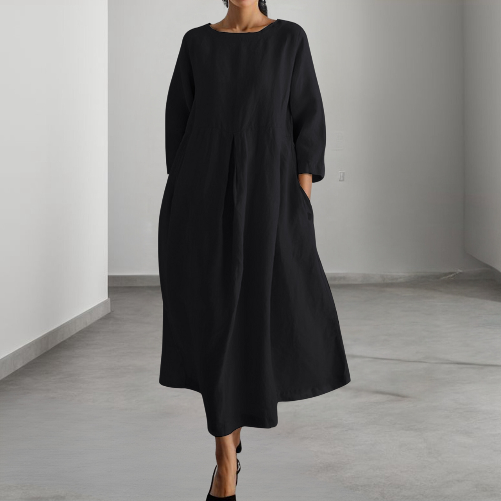 Damen Kleid Fließend Tailliert für Sommerliche Anlässe 6