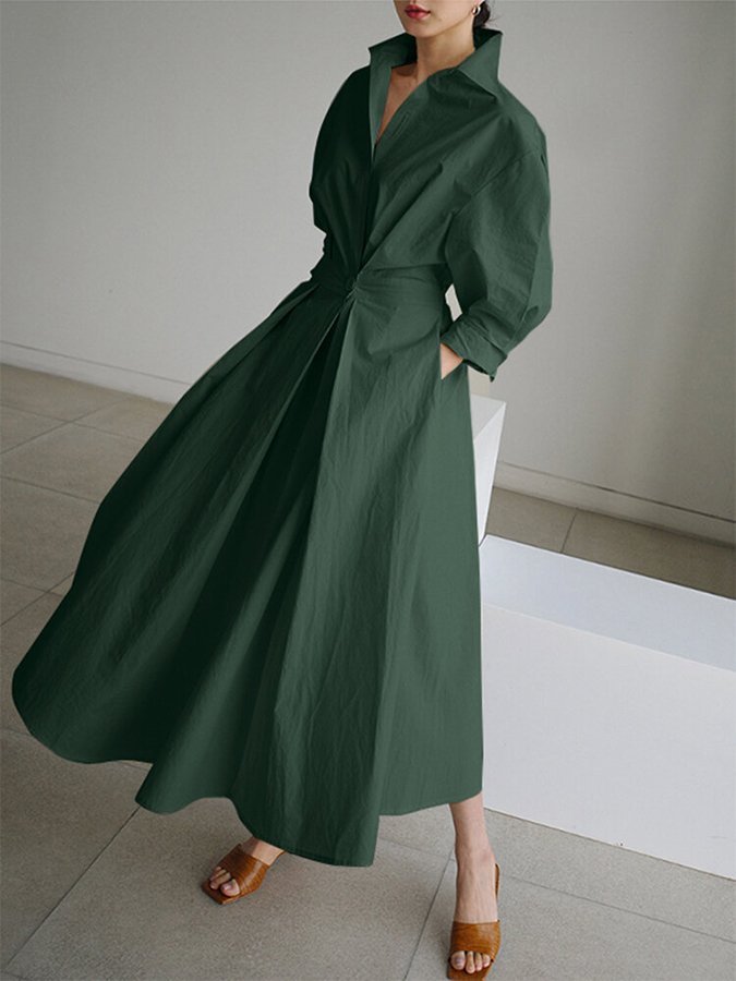 Damen Kleid Modernes Design Leichtes Material 7