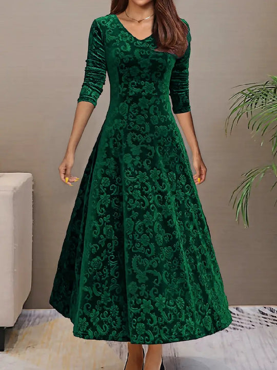 Damen Kleid Modernes Design Vielseitig Hochwertiger Stoff 4