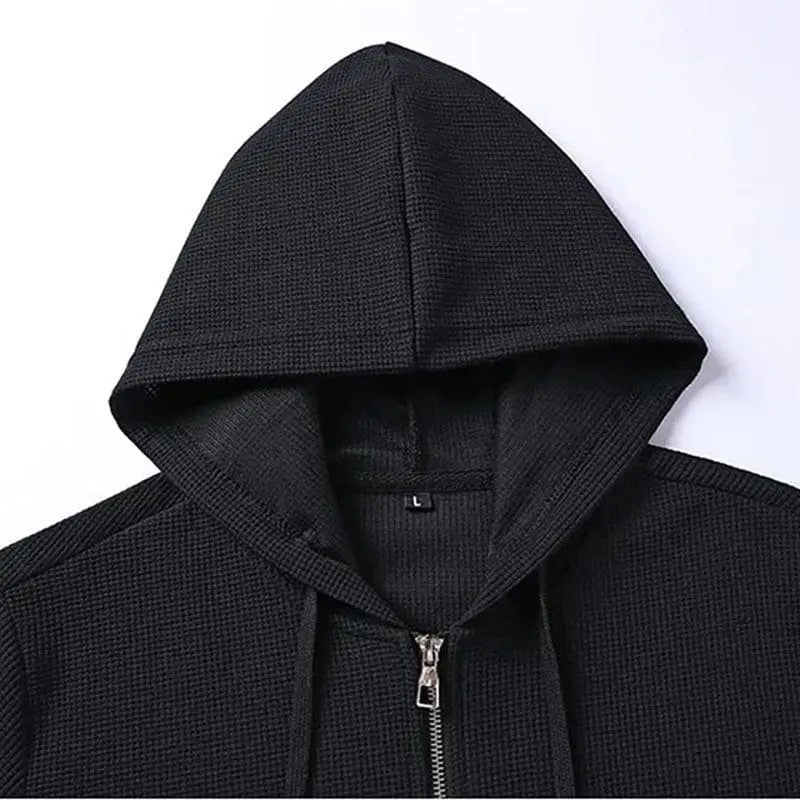 Damen Loungewear Set Waffel Strick Stil 4