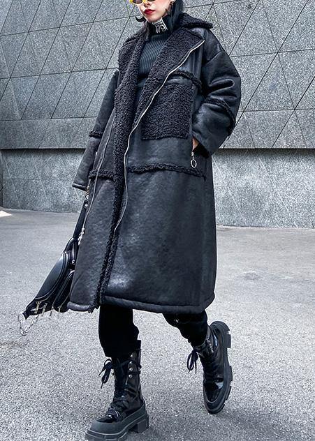 Damen Mantel Übergröße Mit Reißverschluss Für Winter 1