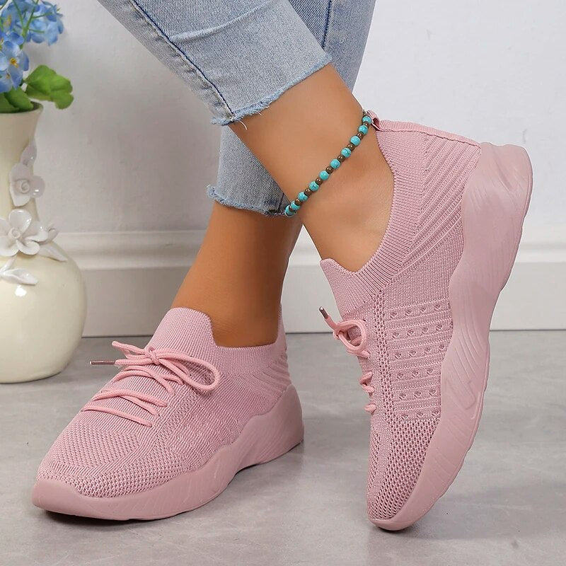 Damen Mesh-Sneakers Atmungsaktiv für Alltag und Freizeit 3