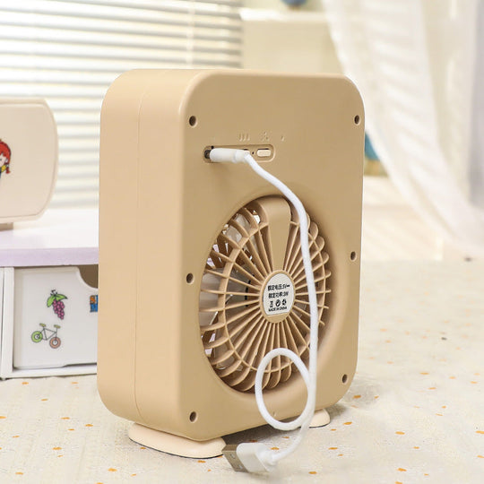 Damen Mini Tischventilator USB-Anschluss Flexibles Design mit Tiermotiv 5