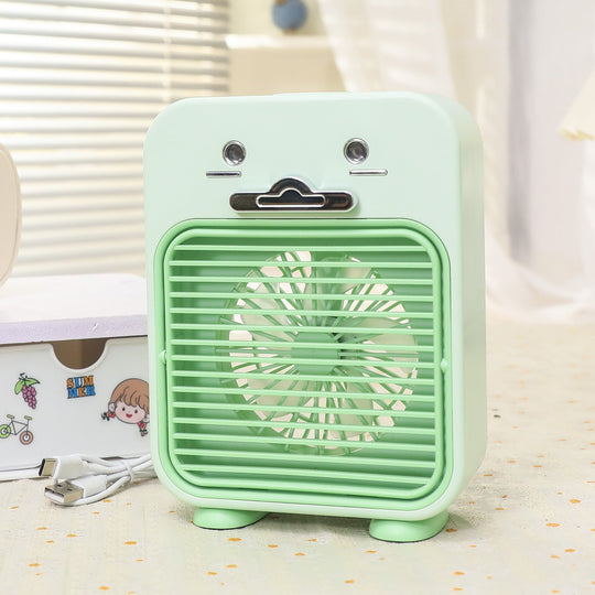 Damen Mini Tischventilator USB-Anschluss Flexibles Design mit Tiermotiv 8